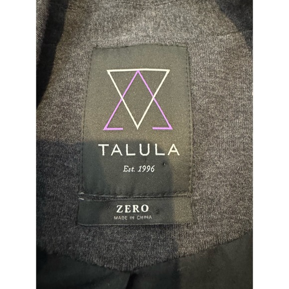 Talula via Aritzia womens blazer Pima cotton performance material 0 - Picture 7 of 12